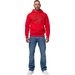 Bluza męska So Cal Hooded Pitbull West Coast - fluo red