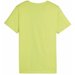 Koszulka juniorska Essentials Logo Tee Puma - limonkowa