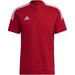 Koszulka męska polo Condivo 22 Adidas - czerwona