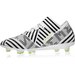 Buty piłkarskie korki Nemeziz 17.1 FG Adidas - biało-seledynowe