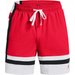 Spodenki męskie Baseline Woven Shorts Under Armour - Red / White