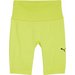 Legginsy, kolarki damskie Shapeluxe Seamless 6" Puma - Lime Pow