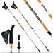 Kije nordic walking Stride Vario S-9.6 Gabel - pomarańczowe