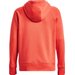 Bluza damska Rival Fleece HB Hoodie Under Armour - After Burn / White