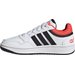 Buty Hoops 3.0 K Jr Adidas - biały/czarny