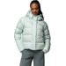 Kurtka puchowa z szelkami damska Amaze Puff Hooded Jacket Columbia - Tea Light Pearl Shine