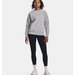 Bluza damska Rival Fleece Crew Under Armour - Mod Gray Light Heather/White