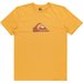 Koszulka męska Comp Logo Quiksilver - żółta