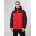 Kurtka puchowa pikowana męska H4Z22 KUMP009 4F - czerwona
