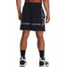 Spodenki męskie Baseline Woven Shorts Under Armour - Black / Pitch Gray