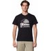 Koszulka męska Path Lake Graphic Tee Columbia - Black/Peaceful Perspective