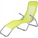 Leżak ogrodowy/plażowy grawitacyjny Outtec - Limonka