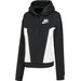 Bluza damska NSW Heritage Fleece Hoodie Nike - czarna