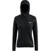 Bluza damska Puez Waffle Hybrid Polarlite Salewa - Black Out