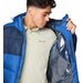 Kurtka puchowa męska Pike Lake II Hooded Columbia - Mountain Blue