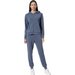 Spodnie damskie 4FSS23TTROF128 4F - denim