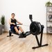 Wioślarz powietrzny XR4000 + pas do pomiaru tętna Gymtek