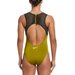 Strój kąpielowy damski Wild Keyhole Back Nike Swim - zielony