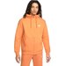 Bluza męska Sportswear Club Fleece Full Zip Nike - pomarańczowa