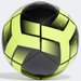 Piłka nożna Starlancer Club Football 3 Adidas - czarny/żółty