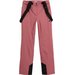 Spodnie narciarskie damskie 4FAW23TFTRF400 4F - ciemny róż