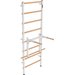 Drabinka gimnastyczna 210x80 cm z drążkiem do ćwiczeń EH-DG06 + DA32 Endorfit - biała