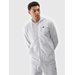 Bluza męska TSWSM1768 4F - chłodny jasny szary melanż
