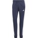 Spodnie dresowe damskie Essentials 3-Stripes Fleece Adidas - granatowe