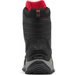 Buty Bugaboot III Columbia - Black, Bright Red