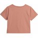 Koszulka crop-top damski 4FSS23TTSHF333 4F - łososiowy