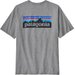 Koszulka męska P-6 Logo Responsibili Tee Patagonia - Gravel Heather