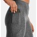 Legginsy damskie HeatGear Armour No-Slip Waistband 7/8 Under Armour - szare