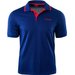 Koszulka polo męska Site Hi-Tec - blue/high risk red