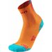 Skarpety Run Fit UYN - Orange/Turquoise