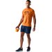 Koszulka męska Tech II Tee Dare2B - burnt orange