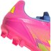 Buty piłkarskie, korki F50 League FG/MG Adidas - Lucid Pink/Lucid Lemon/Blue Fusion