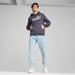 Bluza męska Essentials Big Logo Hoodie Puma - Galactic Gray