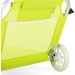 Leżak ogrodowy z daszkiem Sun Outtec - limonka