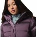 Kurtka puchowa z szelkami damska Amaze Puff Hooded Jacket Columbia - fig high shine