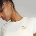 Koszulka damska Classics Ribbed Slim Puma - Black
