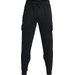Spodnie dresowe męskie Rival Fleece Cargo Jogger Under Armour - Black / White