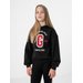 Bluza dziewczęca HJZ22 JBLD004 4F - czarna