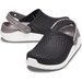 Chodaki LiteRide Clog Kids Jr Crocs - black/white