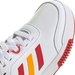 Buty Tensaur Sport Training Lace Jr Adidas - Cloud White/Collegiate Red/Collegiate Gold