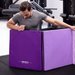 Materac gimnastyczny Triple 180x60x5cm Gymtek - fioletowy