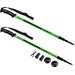 Kije trekkingowe Ekvilibro 105-135cm Spokey - green