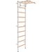 Drabinka gimnastyczna 240x80 cm z drążkiem do ćwiczeń EH-DG05 + DA29 Endorfit - biała