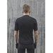 Koszulka rowerowa męska Essential Road Logo Jersey POC - Uranium Black