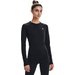 Longsleeve damski Authentics Crew Under Armour - black