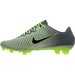 Buty piłkarskie korki Mercurial Vapor XI FG Nike - szaro-zielone
